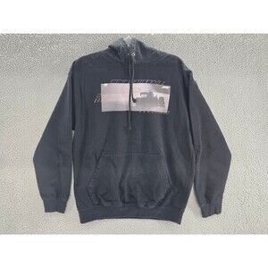 Formula 1 Hoodie Men's Black Large Pullover Sweater Fleece Racing Graphic